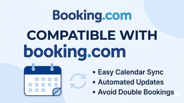 Costa Carefree property management app is compatible with Booking.com — automatic calendar sync for holiday rentals on the Costa Blanca
